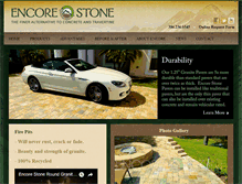 Tablet Screenshot of encorestone.com